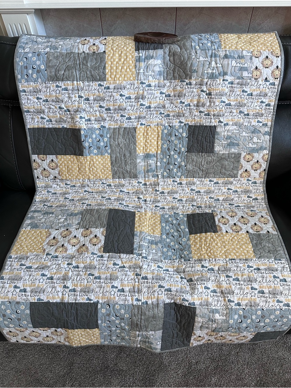 Beautiful handmade Child’s Quilt 39x55